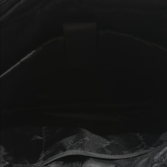 Vera Bradley Black Quilted Laptop Tote Bag - Picture 7 of 8